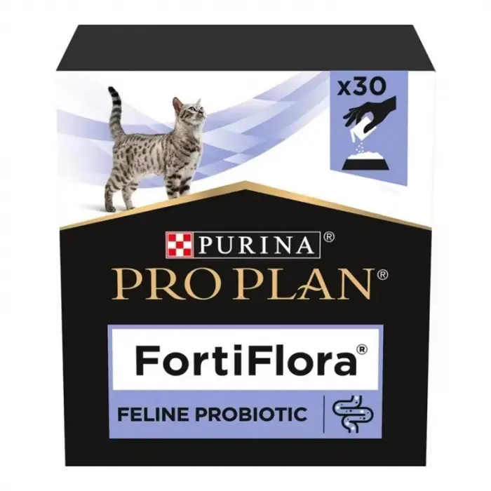 Supliment nutritiv pentru pisici Pro Plan FortiFlora Probiotic 30 buc