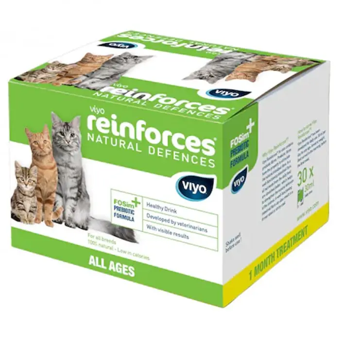 Set 30 buc x 30 ml Supliment nutritiv pentru pisici Viyo Reinforces