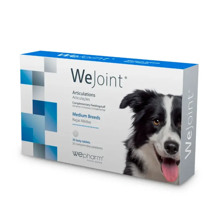 Supliment articular pentru caini WeJoint Medium Breed 30 tab   cutie