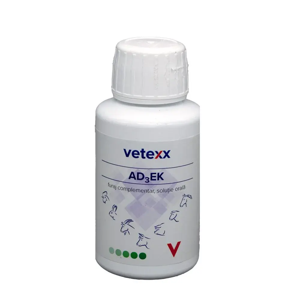 Supliment buvabil Vetexx AD3EKC 100 ml