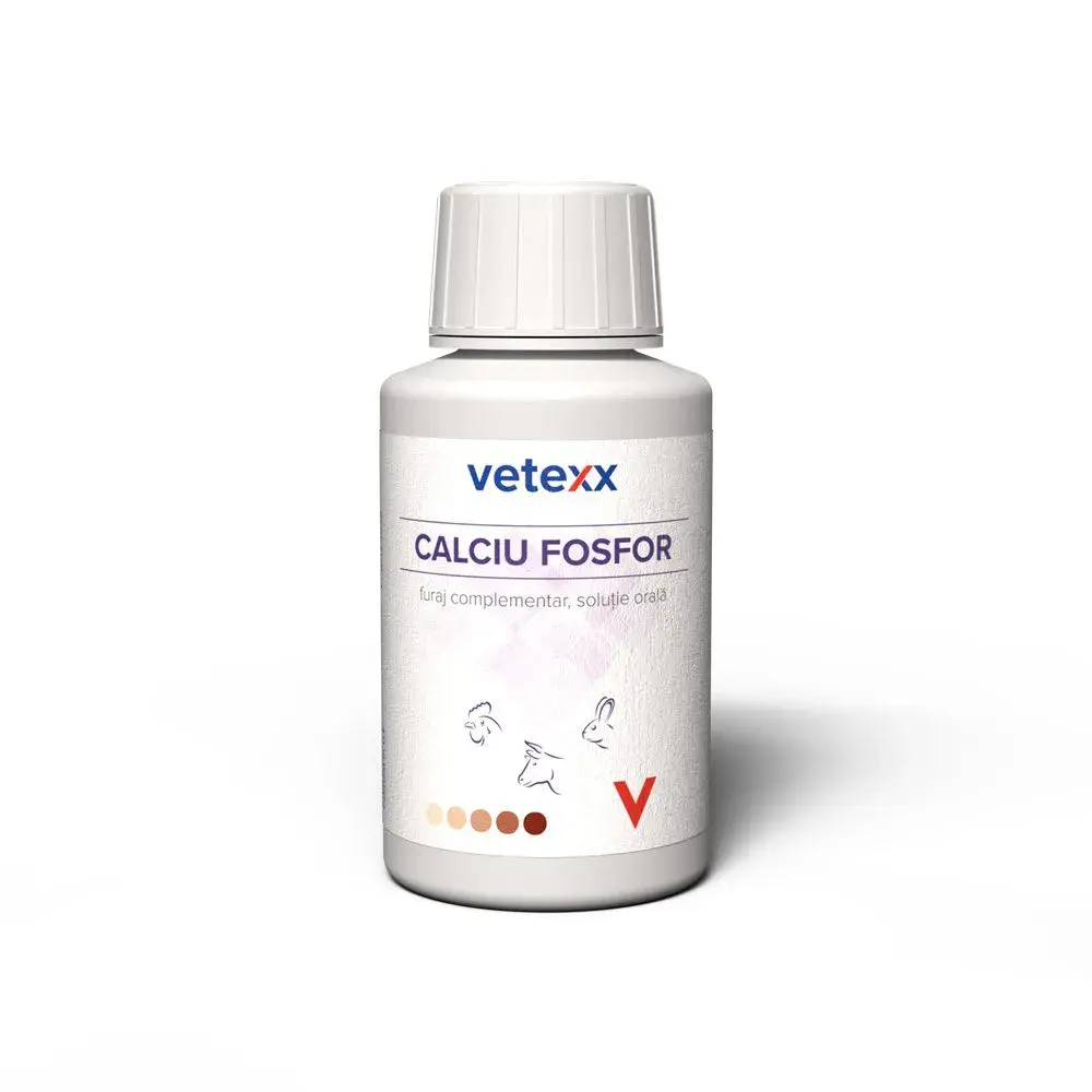 Supliment buvabil Vetexx Calciu Fosfor 100 ml