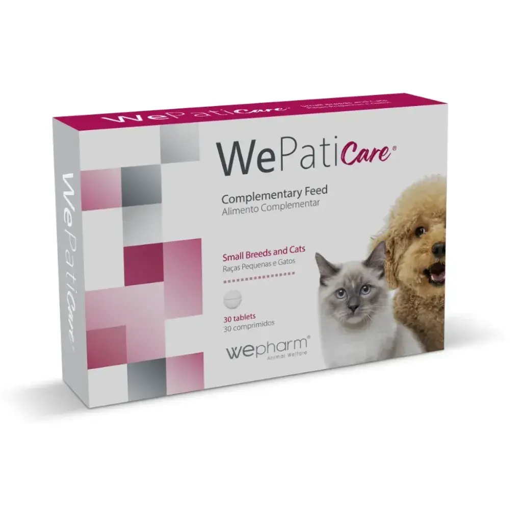 Supliment hepatic pentru caini  pisici WePatiCare 30 cpr   cutie