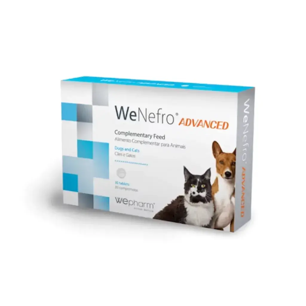 Supliment renal pentru caini pisici WeNefro Advanced 30 tab cutie