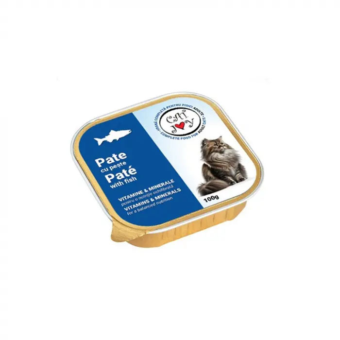 Pateu pentru pisici Cat Joy cu somon 100 gr