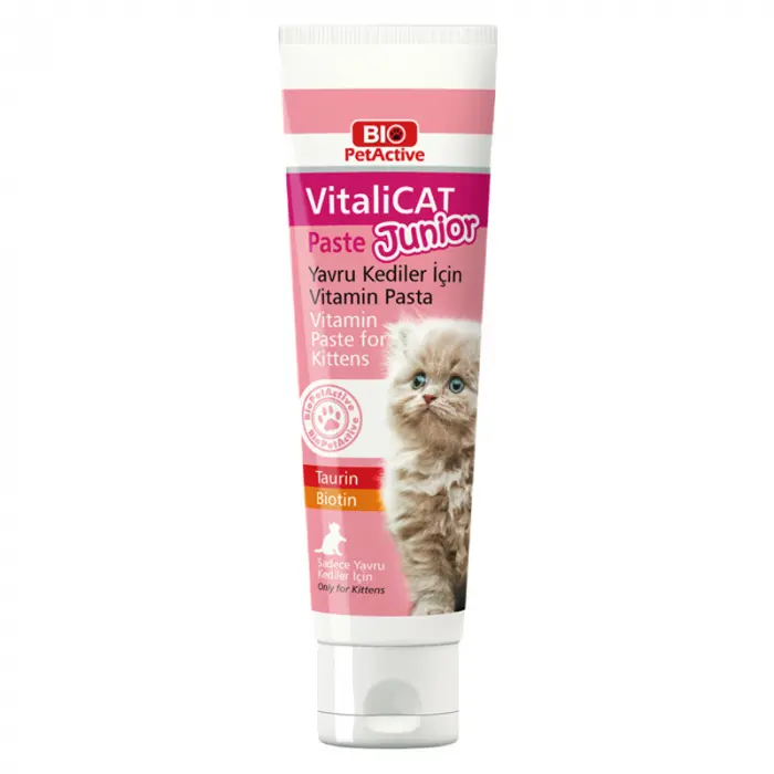 Pasta cu multivitamine pentru pisici VitaliCat Junior 100 ml