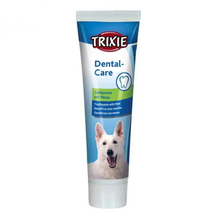 Pasta de dinti pentru caini cu menta Trixie 100 gr