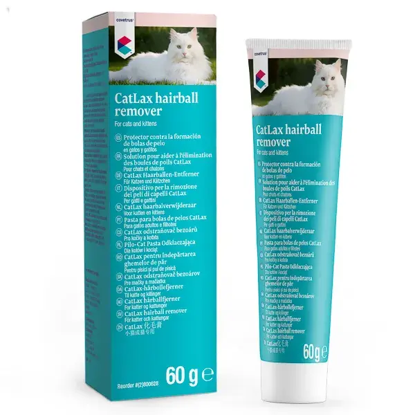 Supliment cu malt pentru pisici CatLax Hairball NutriCareVet 60 gr