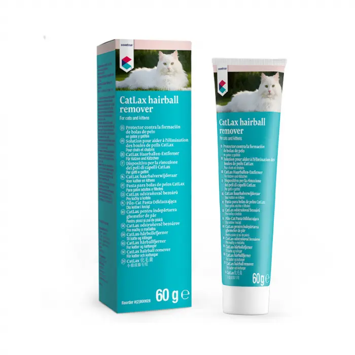 Pasta pentru eliminarea ghemotoacelor de par la pisici CatLax Hairball NutriCareVet 60 gr