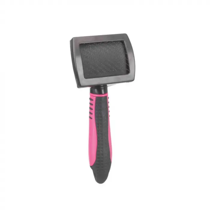 Perie tesala Soft Trixie cu peri metalici 7 x 16 cm