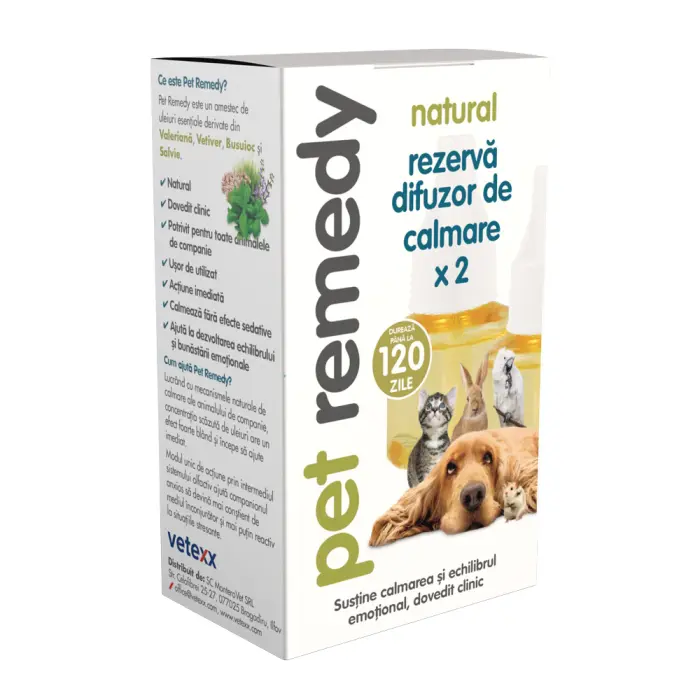 Rezerva difuzor de calmare Pet Remedy 2 x 40 ml