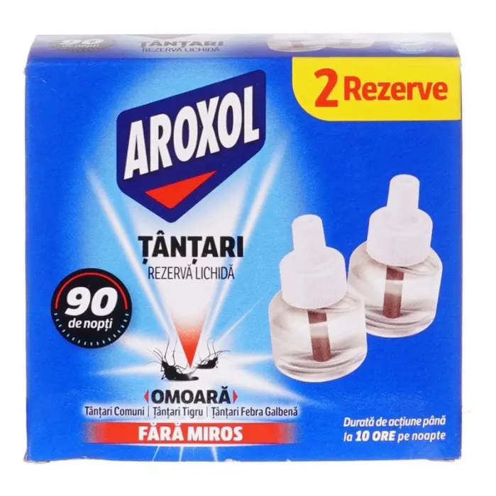 Rezerva lichida impotriva tantarilor Aroxol 2 buc set