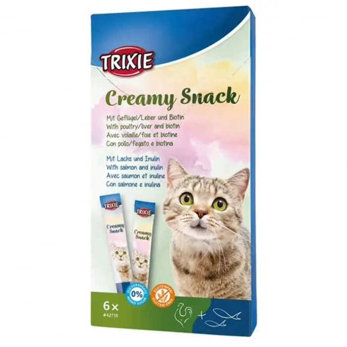 Recompense Pentru Pisici Trixie Cremoase 6   15 G 42719