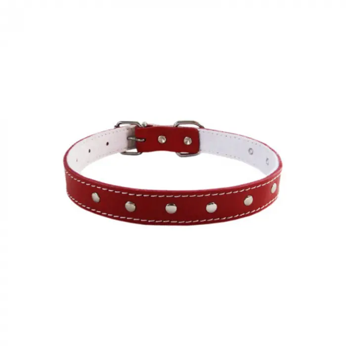 Zgarda pentru caini rosie L3 2.5 53 cm