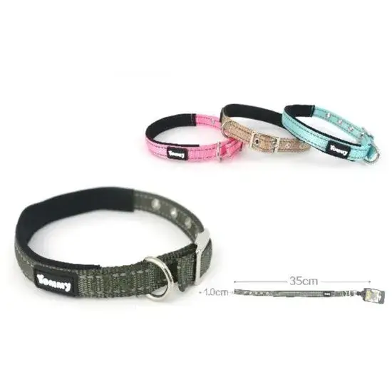 Zgarda pentru caini neopren cu catarama Petro 1 x 35 cm