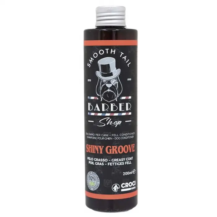 Balsam pentru caini Croci Barbershop Shiny Groove, 200 ml