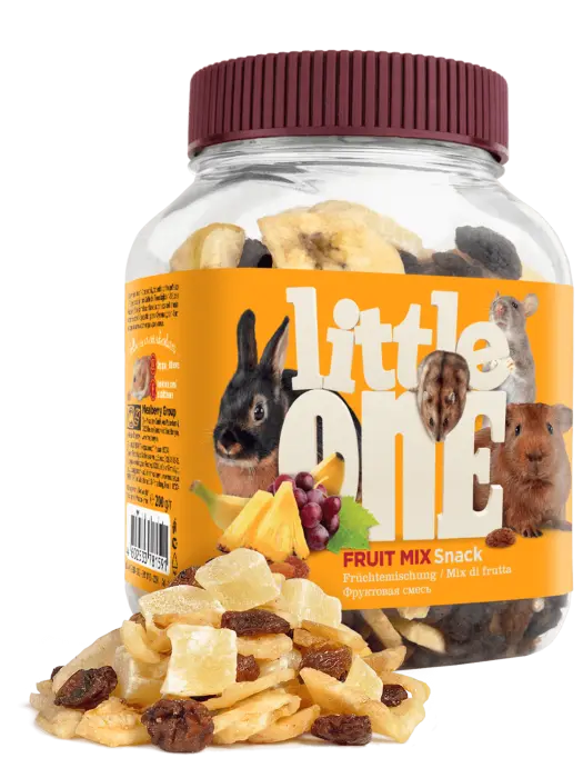 Gustare amestec de fructe Little One, 200g