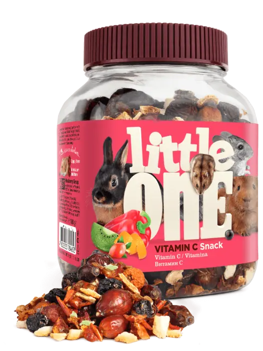 Gustare cu vitamina C pentru rozatoare Little One, 180g