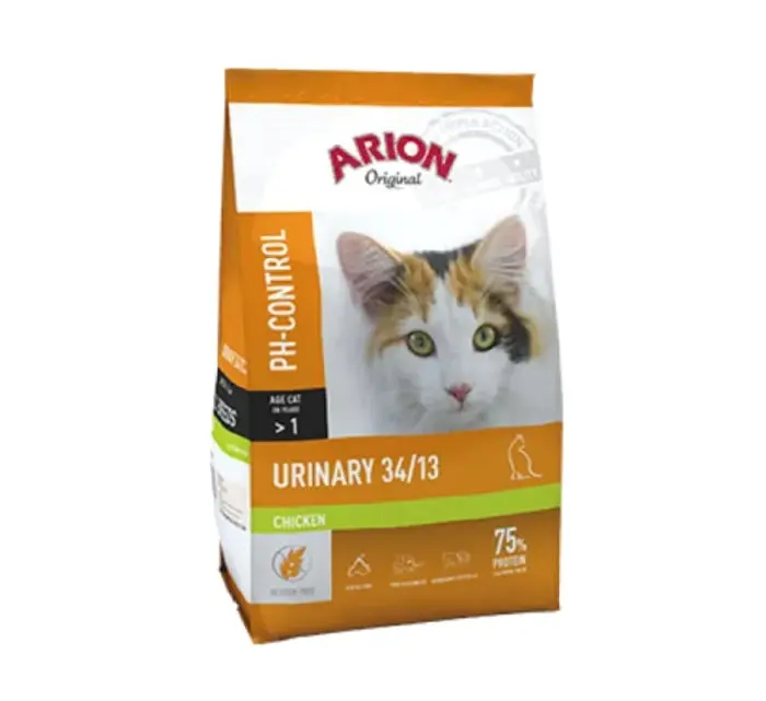 Hrana uscata pentru pisici, ARION Cat Urinary 34 13, Pui, 7.5kg