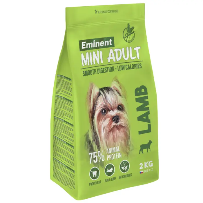 Hrana uscata pentru caini Eminent Mini Adult, Grain Free, Miel, 2kg
