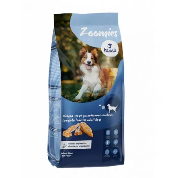Hrana uscata pentru caini Kibbus Zoomies Adult, 10kg