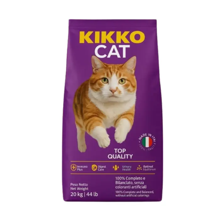 Hrana uscata pentru pisici Kikko, Pui, 20Kg