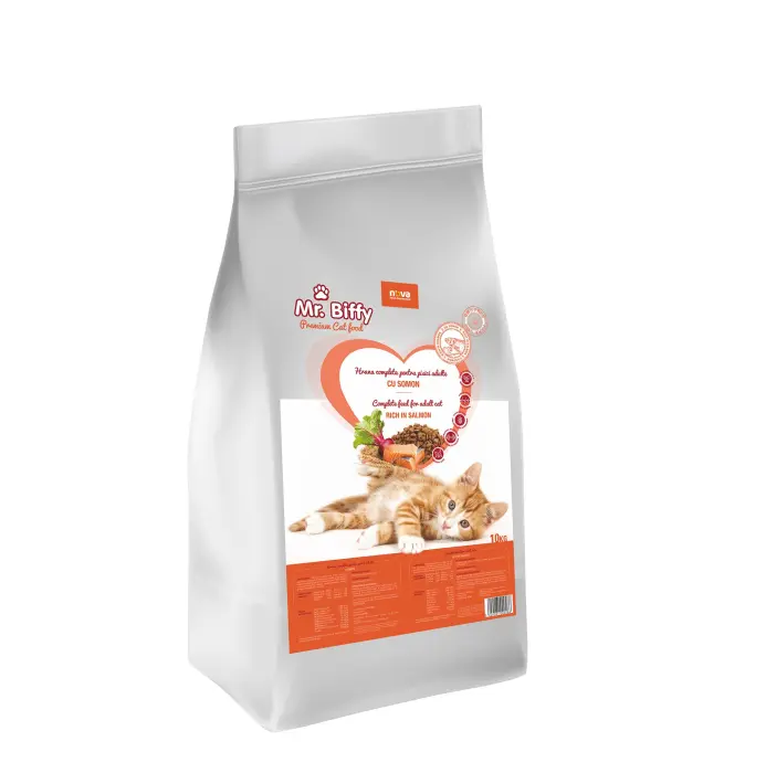 Hrana uscata pentru pisici Mr. Biffy, Somon, 10kg