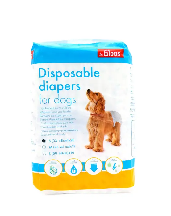Scutece pentru caini, Les Filous, S, 20 buc, 145-002