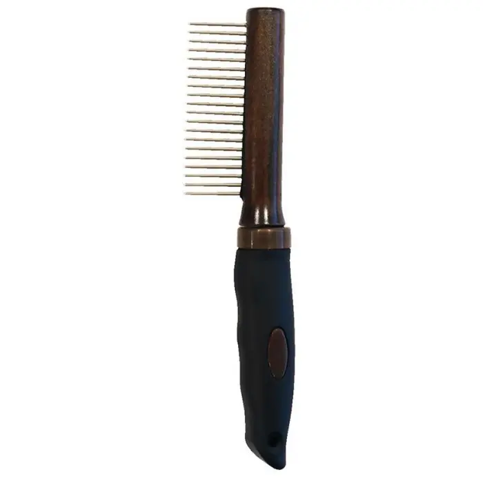 Pieptan de frizerie pentru caini Croci Barbershop, pentru descurcare, dinti medii