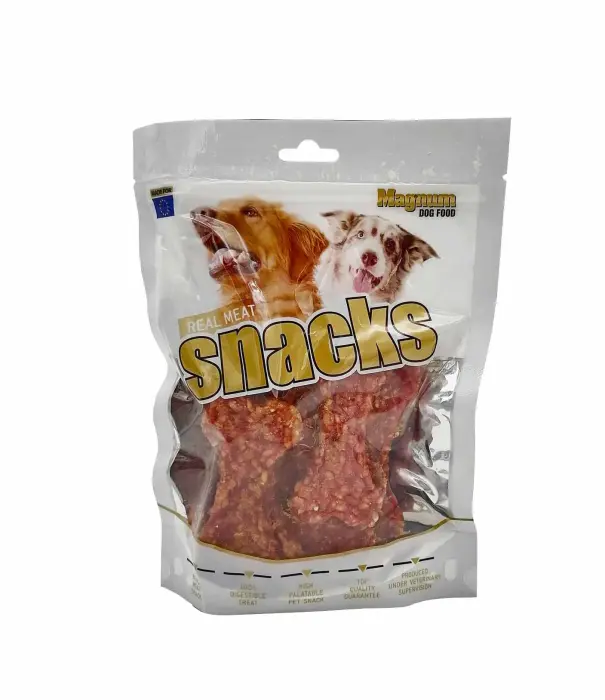 Recompense pentru caini Magnum, Mini os, Pui si orez, 250g