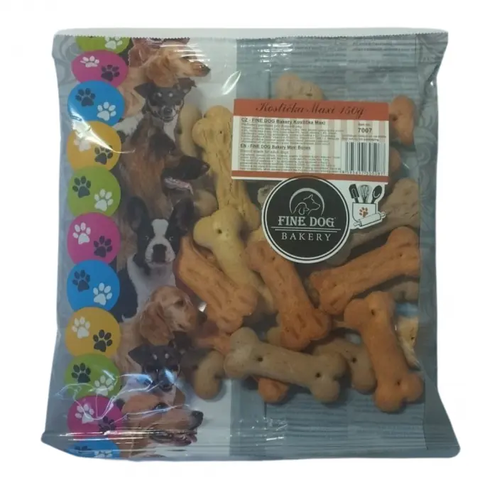 Recompense pentru caini Fine Dog, os umplut maxi, 150g