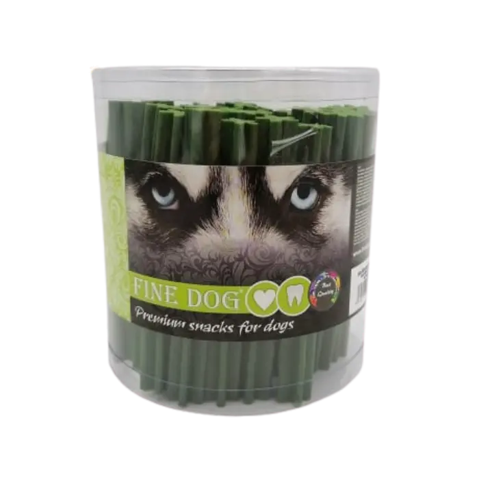 Recompense pentru caini Fine Dog, Menta, 50 bucati, 12.5 cm