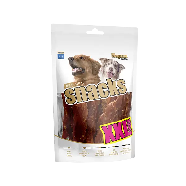 Recompense pentru caini Magnum, Piept de rata, 500g