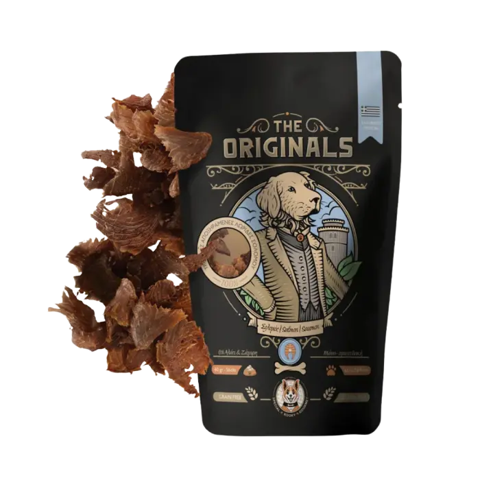 Recompense pentru caini The Originals, File uscat de somon, 60g