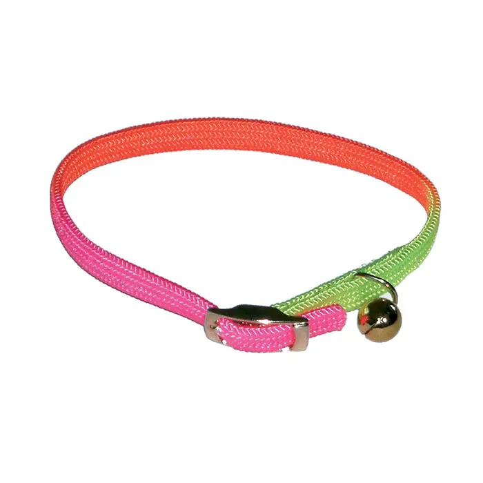 Zgarda pentru pisici Croci Curcubeu, 1 x 31 cm