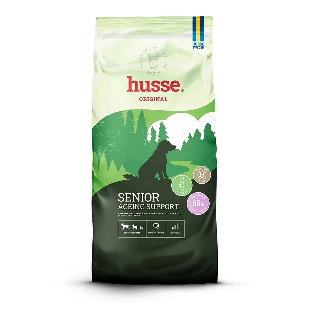 SENIOR AGEING SUPPORT | Nutritie completa conceputa pentru a sustine mobilitatea si nevoile specifice cainilor seniori