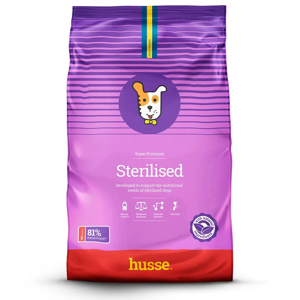 STERILISED | Hrana uscata completa Super Premium pentru a satisface nevoile unice ale cainilor adulti sterilizati
