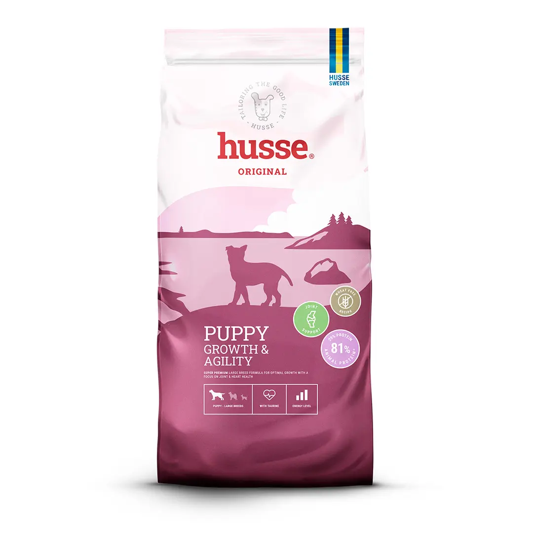 PUPPY GROWTH & AGILITY | Formula personalizata pentru nevoile unice ale cateilor de talie mare