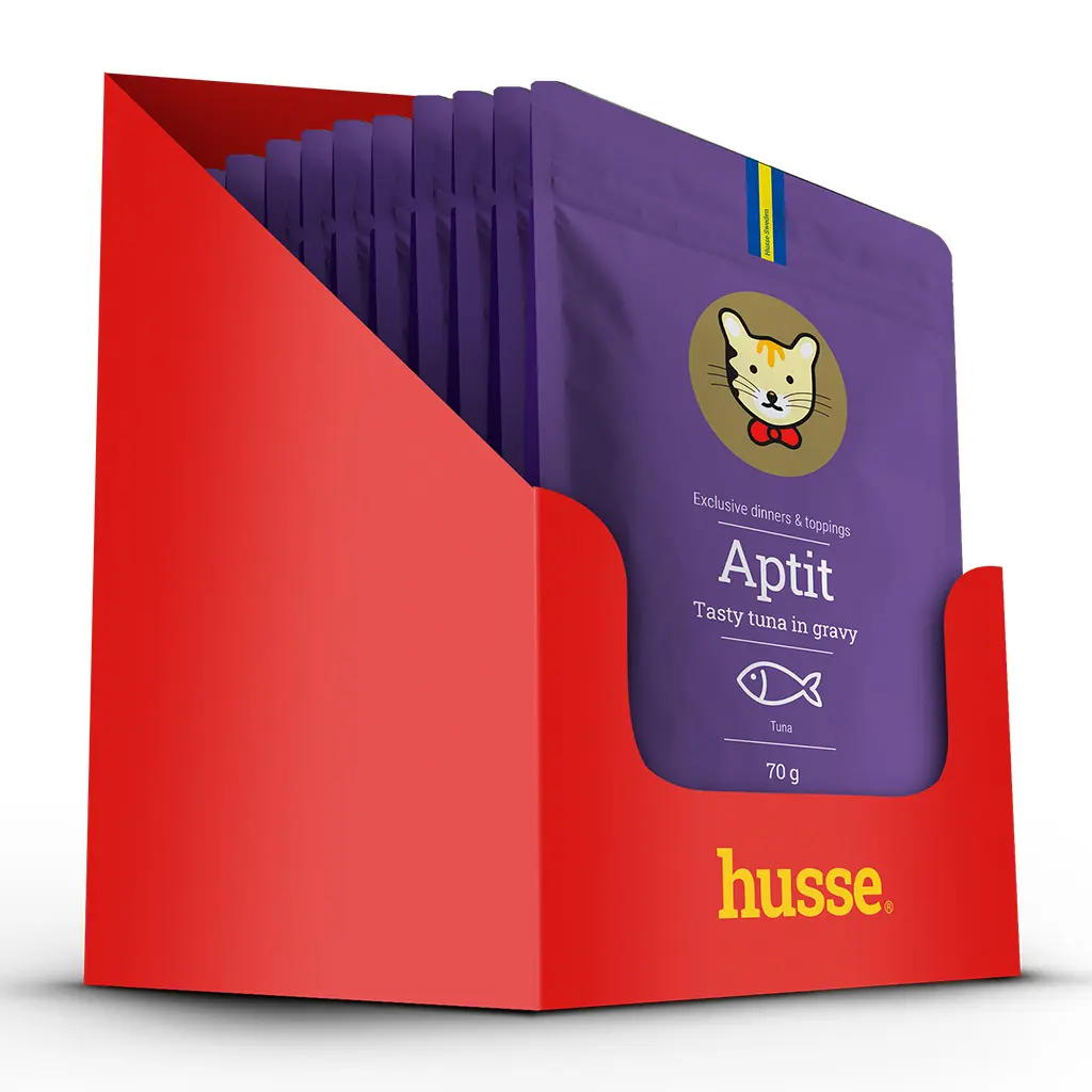 APTIT TONFISK | Hrana umeda complementara, un aperitiv delicios pentru pisici adulte
