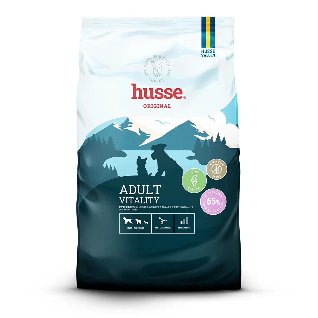 ADULT VITALITY | Nutritie echilibrata, fara gluten de grau, pentru sanatatea si vitalitatea zilnica a cainilor cu nevoi energetice moderate