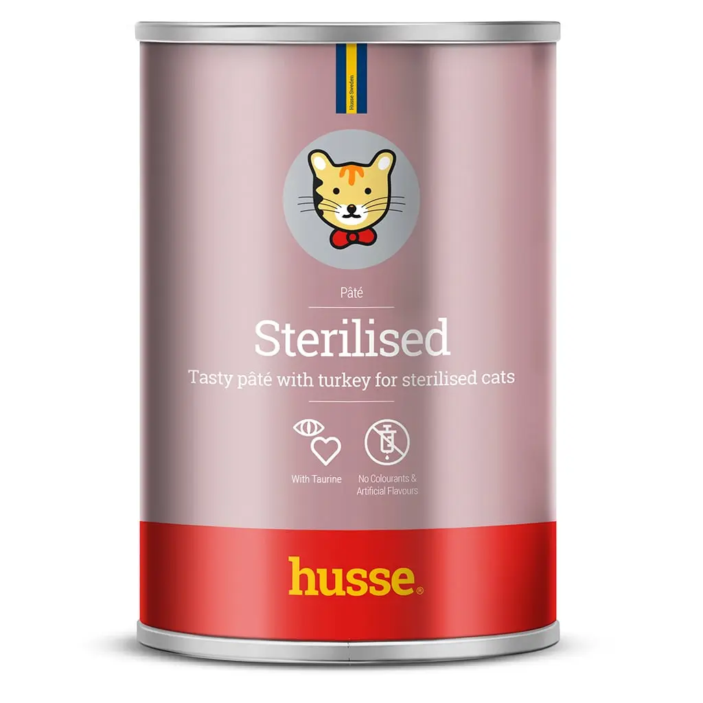STERILISED PATE | Pate gustos cu curcan, pentru pisici sterilizate