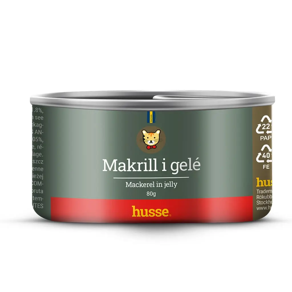 MACROU IN ASPIC, 24x80g  | Hrana complementara gustoasa cu macrou