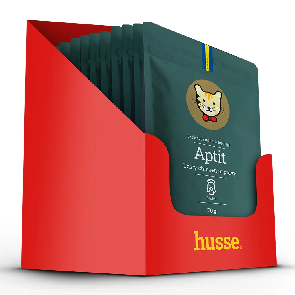 APTIT KYCKLING | Hrana umeda complementara, un aperitiv delicios pentru pisici adulte