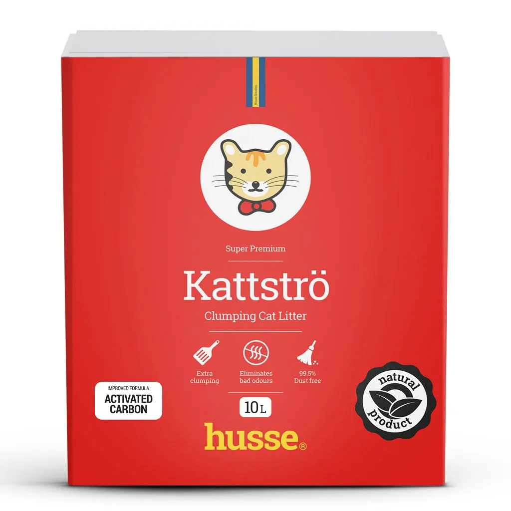KATTSTRO ROSU | Asternut pentru litiera pisicii, fara parfum