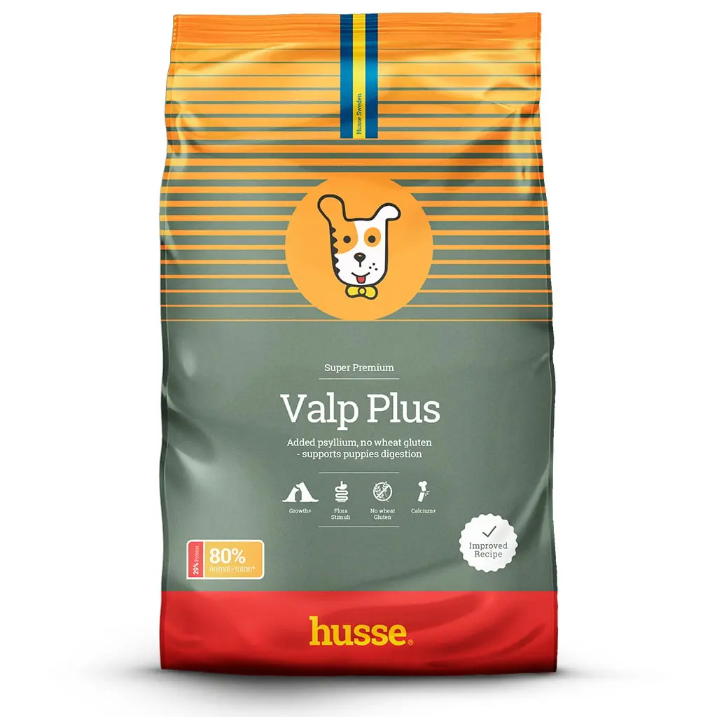 VALP PLUS (Puppy) | Hrana uscata completa Super Premium, cu psyllium si fibre vegetale pentru o digestie optima