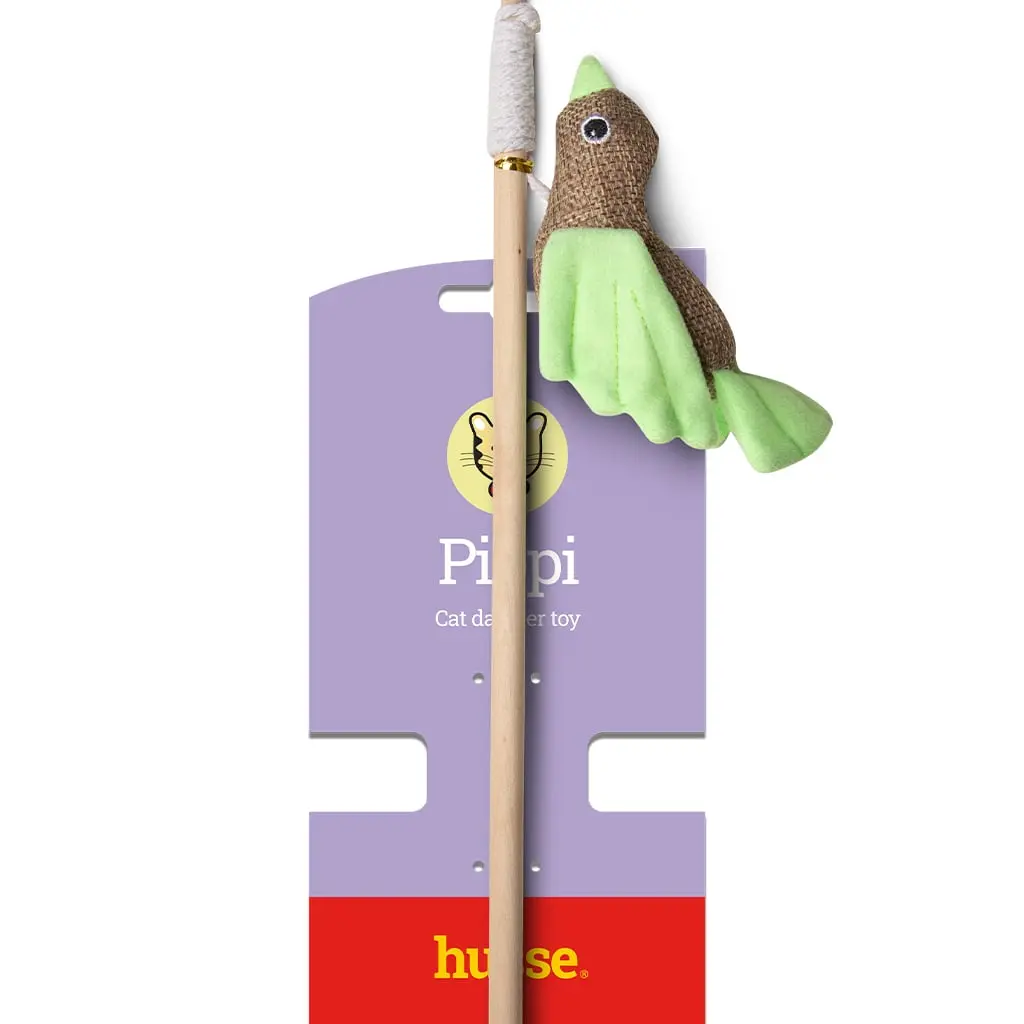 PIPPI | Jucarie interactiva umpluta cu Iarba Matei, pentru pisici