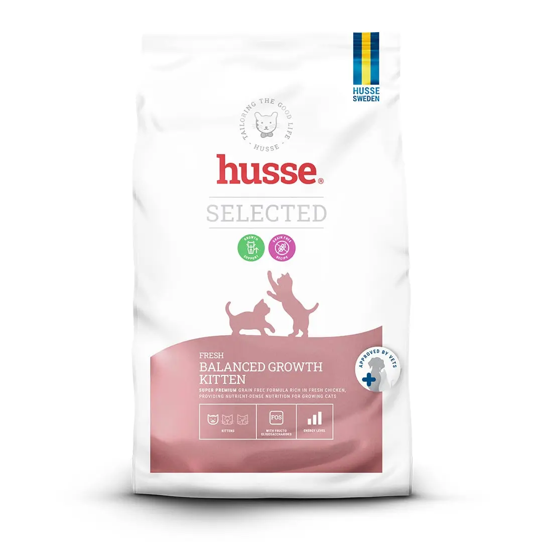 FRESH BALANCED GROWTH KITTEN | Hrana uscata completa Super Premium, fara cereale, cu carne proaspata, pentru pisicute si femele care alapteaza