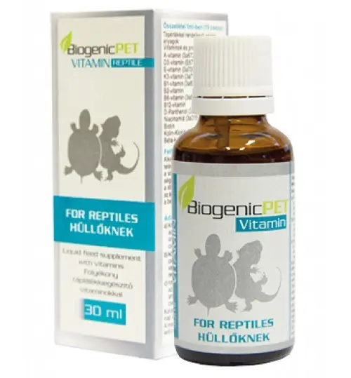 BiogenicPET Vitamin Reptile - supliment alimentar pentru reptile - 30 ml