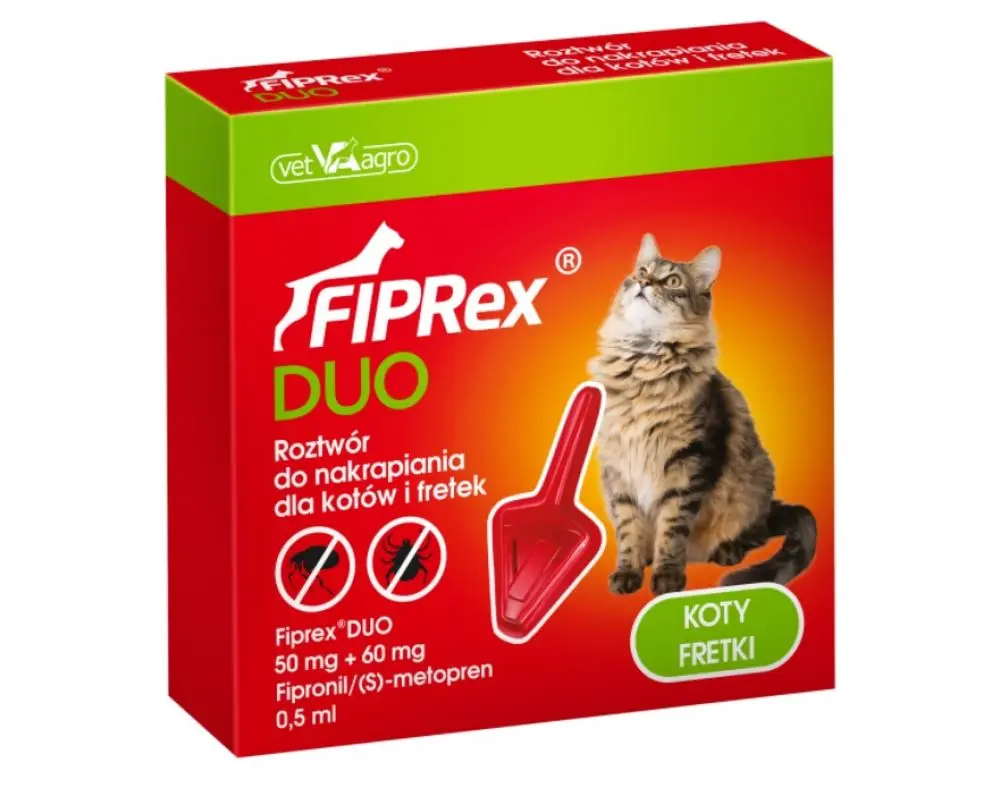 Fiprex Duo pisica - x1 pipeta