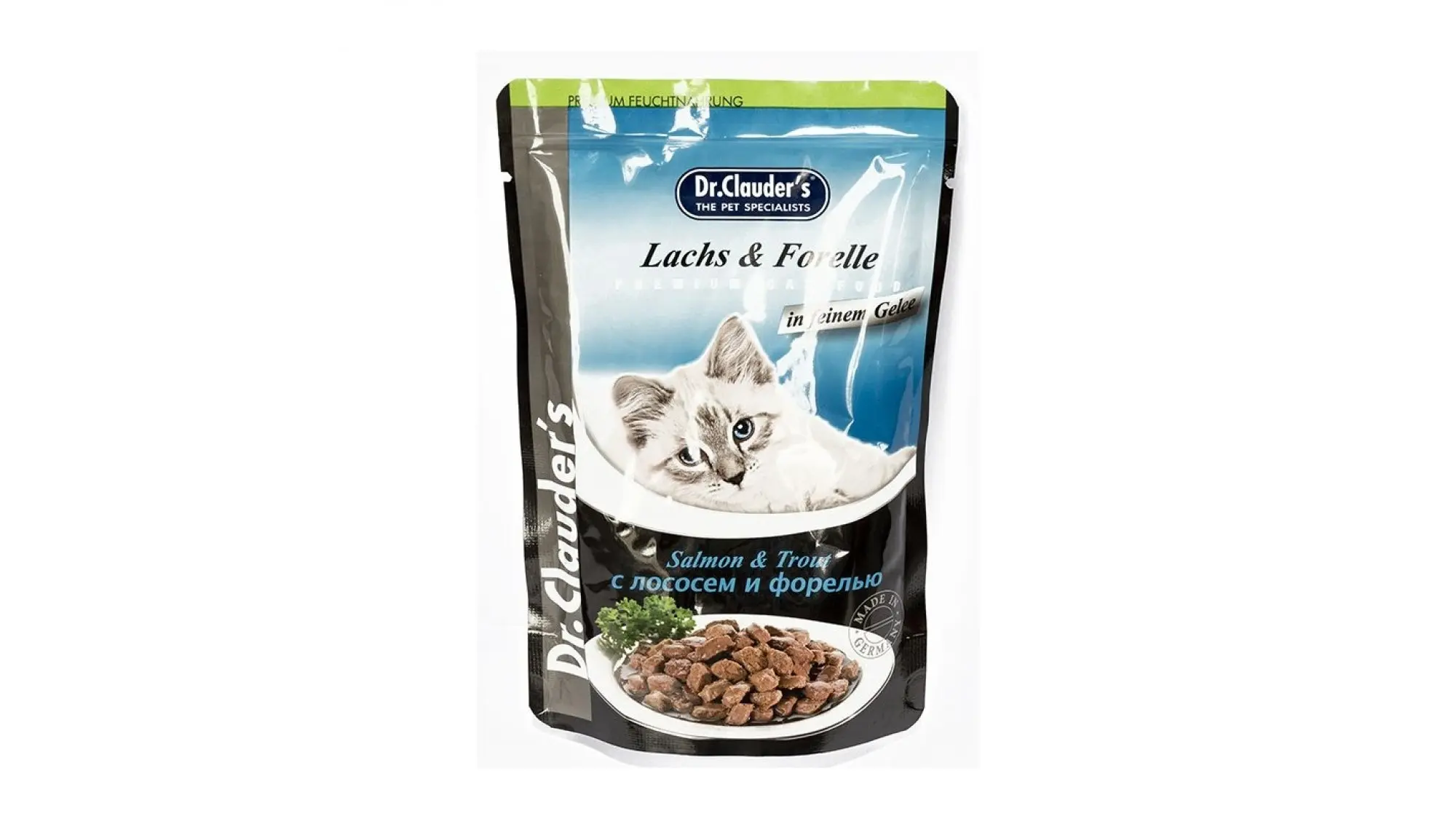 Dr. Clauder's Cat Somon & Pastrav - 100 g