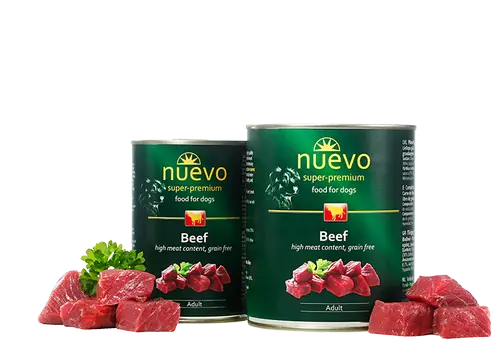Nuevo Dog Adult Grain Free cu Vita - Conserva 800g